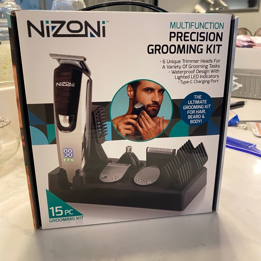 Black Precision Grooming Kit